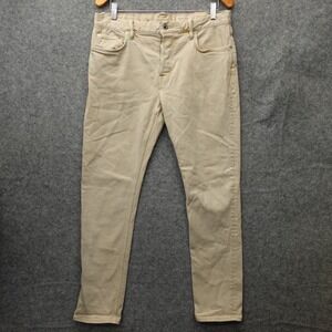 All Saints Men's Slim Jeans in Beige